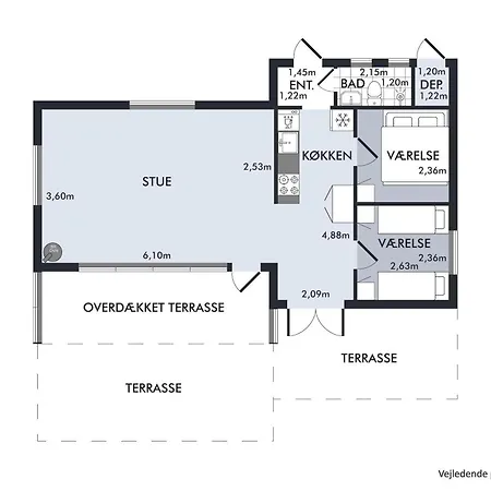 Feriehus Hyggeligt I Skon Ved Oer